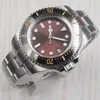 Armbandsur Anpassad logotyp NH35 rörelse Steril Dial Black Bezel Sapphire Glass rostfritt stål Lysande automatisk mekanisk klocka