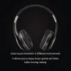 Mp3 Player Noise Refering Hörlurar Blutooth T8 Foldbar med ljudkabel Bluetooth Earphone Hedset Earphones Stora örontelefoner