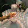 s 3/16 Colors Crystal Diamond Table Touch Remote Control Bedside Lamp LED Night Light Bedroom Decoration Lights AA230421