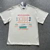 Designer Fashion Clothing Tees TShirts Rhude Destination Tee Sailing Cruiser Wave Letter Print Tide Short Sleeve T-shirtTops Streetwear Hip hop Sportswear