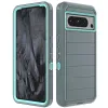 Étui résistant aux chocs pour Google Pixel 8 Pro 7A 6A 6 7 Pro, Protection contre les chutes en caoutchouc solide, couverture arrière robuste