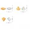 Moules de cuisson 3pcs mignon animal de mer biscuit moule presse type timbre gâteau outil cookie cutter moule ensemble