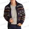 Pulls pour hommes Hiver Hommes Pull tricoté Harajuku Cardigan Casual Sweatshirts Mâle Manteau Thermique Slim Veste Tricot Jumper Pulls Homme Vêtements T231121