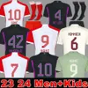 Kane Soccer Jerseys Musiala de Ligt 23 24 Spelarens barnsatser Sane Hernandez Bayern Munich Gnabry Oktoberfest Muller Davies Kimmich Football Shirt Men Kids Kit