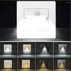 Lampa ścienna Czujnik ruchu w podczerwieni Nocne Światło Inside Schody Outdoor Krok 3W Reded Schody LED Dekoracja sypialni