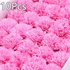 Kwiaty dekoracyjne 10pcs Mini Carnation mydła Kwiat Głowa Eternal Bouquet Mother's Day Nauczycielka Święta Dziękczynienia