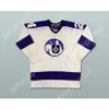 Aangepaste RON WARD WHA CLEVELAND CRUSADERS HOCKEY JERSEY NIEUWE Top gestikt S-M-L-XL-XXL-3XL-4XL-5XL-6XL