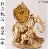 Zegarki stołowe Europejski zegar słonia salon retro dekoracyjna osobowość kreatywność