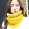 Scarves Fashion Women Ladies Knitting Scarf Winter Warm Necklace for Clothing Accessories Imitation Cashmere Female 231121