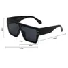 Mens Sun Glasses مصمم نظارات شمسية Lunette Sunglass Luis Vuit مستطيلة بدون إطار.