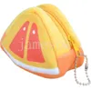 Porte-monnaie en peluche Portable pour enfants, petit porte-monnaie en forme de fruits, portefeuille à fermeture éclair, cadeau d'anniversaire pour enfants df104