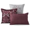 Bedding sets 7Piece Purple Damask Jacquard Comforter Set King Quilt Cover Bedroom Bed Sets 231121