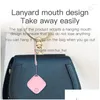 Keychains Lanyards 1Pc Mini Tracking Device Tag Key Child Finder Pet Tracker Location Bt Smart Vehicle Anti-Lost Gps Keychain Drop Dh5Pc