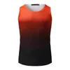 Tanne da uomo per maschi Summer Fashion Casual Sport Sports Beach Seaside Stampa di marcia Top Blome Blouse Daily Street Style in stock