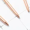 20 stks groothandel kleurrijke veren pen wit met aangepast logo metalen balpoint schattige pennen