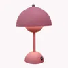 s Mushroom Bud Table Touch ricaricabile Nordic Home Camera da letto Comodino Studio Lampada da scrivania decorativa AA230421