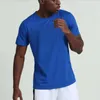 メンズTシャツ2PCSサマーメンカジュアルアウトドアスポーツ半袖Tシャツ男性ランニングフィットネスクイックドライベアリングバスケットボールティートップス