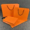 brand designer Gift Paper bags for handbags Totes shoulder crossbody bag clothing high quality Fashion Shopping Bag 01