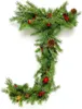 Décorations de Noël 1050100 branches d'aiguilles de pin fausses plantes décorations d'arbres ameublement clés à bricoler soi-même coffrets cadeaux fleurs 231121