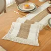 Table Cloth American Pastoral Style Odorless Cotton And Linen Patchwork Christmas Flag Home Dining