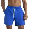 Heren shorts Summer Fashion Men Running Shorts Jogging Gym Fitness Training Snel droog strand Korte broek Mannelijke sporttrainingen 230421