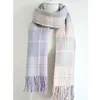 Scarves Beautiful Checked Pattern Winter Large Light-colored Scarf Multi-functional Wraps Outdoor Keep Warm