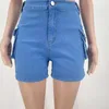 Women's Shorts Women Clothing Designer Jeans 2023 Summer Fashion Large Womens Cargo Casual Work Pocket Denim Pants