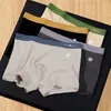 Sous-vêtements Sous-vêtements pour hommes Boxers en coton Garçons Mode Respirant Short adolescent Mince