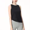 AL0LULU Canottiera sportiva da yoga T-shirt da donna con canotta da yoga