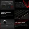 Tangentbord REDRAGON SION K653 RGB USB MINI Slim Ultra-Thin Designed Wired Mechanical Gaming Keyboard Red Switch 94 Keys For Compute PC Q231121