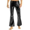 Pantalon homme homme rétro Disco Costume Vintage année 60 s 70 s avec cloche bas évasé Long mec pantalon spectacle Clubwear