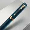 Penne stilografiche Business JinHao 100 Penna stilografica in acrilico Color Spin Golden Peacock Orchid 0.5mm Pennino Fude Calligrafia Forniture per ufficio Penna 230421