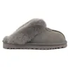 Designer Boots Woman Tazz Slippers Tasman glider äkta läder av hög kvalitet ull lyxiga australien vinter sandaler kvinnor plattform designer skor storlek 35-43 snö