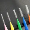 Dental Floss 40st 0615mm Interdental Brushs Health Care Tooth Pushpull Ta bort mat och plack Bättre tänder Oral Hygiene Tool 230421