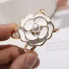 Broches 3 estilo feminino xale anel clipe cachecóis prendedor camélia pérola lenço de seda fivela broche casamento moda jóias presente clássico