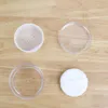 20g / 50g Étui à poudre de voyage vide Pot cosmétique en plastique transparent Maquillage Boîte à poudre en vrac Porte-conteneur avec couvercles tamis et poudre Vxop