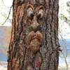 Vieil homme arbre Hugger jardin Peeker cour Art arbre extérieur drôle vieil homme visage Sculpture fantaisiste arbre visage jardin décoration Y09141990