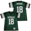 Football Athens High School Jersey 10 Joe Burrow Moive Oddychający haft Dla fanów sportu Czysta bawełna Kolor drużyny Szary Sweter uniwersytecki HipHop Oddychający Dobry