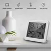 Wall Clocks Smart Digital Clock Temperature Hygrometer Electronic Table Home Watches LCD Living Room Decoration Modern