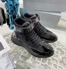 2024 Hot Luxury Designer Men American Cup Shoes High Patent Leather Trainers Black Blue Mesh Lace-up Nylon Nymal Shoe Outdoor Sneakers with Box Size: 38-46
