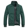 Men's Jackets Fashion Autumn Men Casual Solid Color Bomber Jacket In Outwears Baseball Overcoat Clothing M-6XL