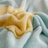 Conjuntos de cama Winter Duvet Cover Bedding Set Single Double Queen King Size Quilt CoverThick Fleece Quente Flanela Coral Dupla Face Veludo 231122