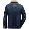 Jaquetas masculinas homens denim jaqueta de inverno masculino casual fino ajuste grosso quente marca moda casaco roupas 5xl 6xl casacos