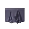 Caleçons en nylon pour hommes Boxer en soie glacée sans couture ultra-mince confortable respirant pantalon ample pour garçons