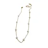 Luxury Baroque Fresh Water Pearl Necklace Popular Handmade Jewelry for Women