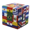 ألعاب الذكاء 3x3x3 الأعلام الوطنية Magic Cube UV الطباعة الإعلامات World Puzzle Cube Global Earth Maps Mark Magic Cube 3x3