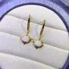 Dangle Earrings Jewelry Classic Silver Opal Earring For Daily Wear 5mm 7mm Natural 925 Sterling