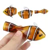 2023Factory Glass Hand Pipe Wholesale Creative Fish Design Smoking Pipes Herb Burner Tobacco Rig