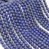Losse edelstenen natuurlijke Lapis Lazuli ronde kralen 8,5 mm-8,8 mm donkerdere kleur