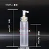 High-End 100 ml ~ 500 ml Frosted Pet Bottle Shampo Body Milk Shower Gel Gel Makeup Remover Oil Lotion Bottles Brrqe